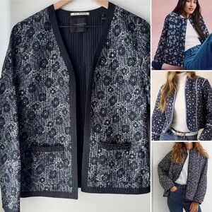 Scotch & Soda Madison Scotch Jolie Vagabonde Open Front Quilted Jacket